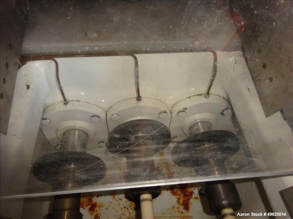 Used Niro Soavi Homogenizer, Model NS3037-H, Stainless Steel.