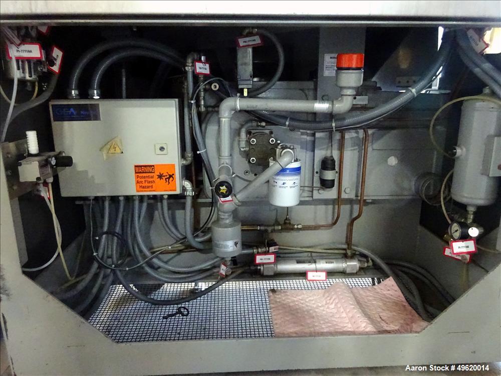 Used Niro Soavi Homogenizer, Model NS3037-H, Stainless Steel.
