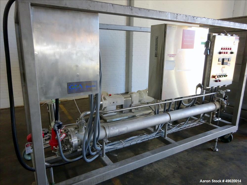 Used Niro Soavi Homogenizer, Model NS3037-H, Stainless Steel.