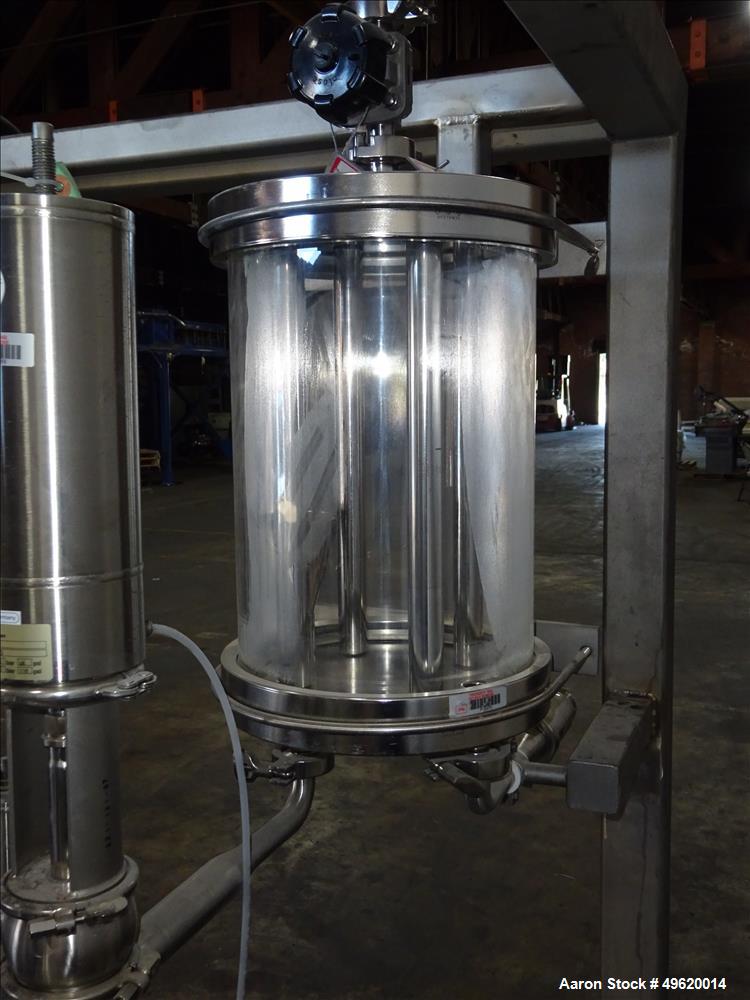 Used Niro Soavi Homogenizer, Model NS3037-H, Stainless Steel.