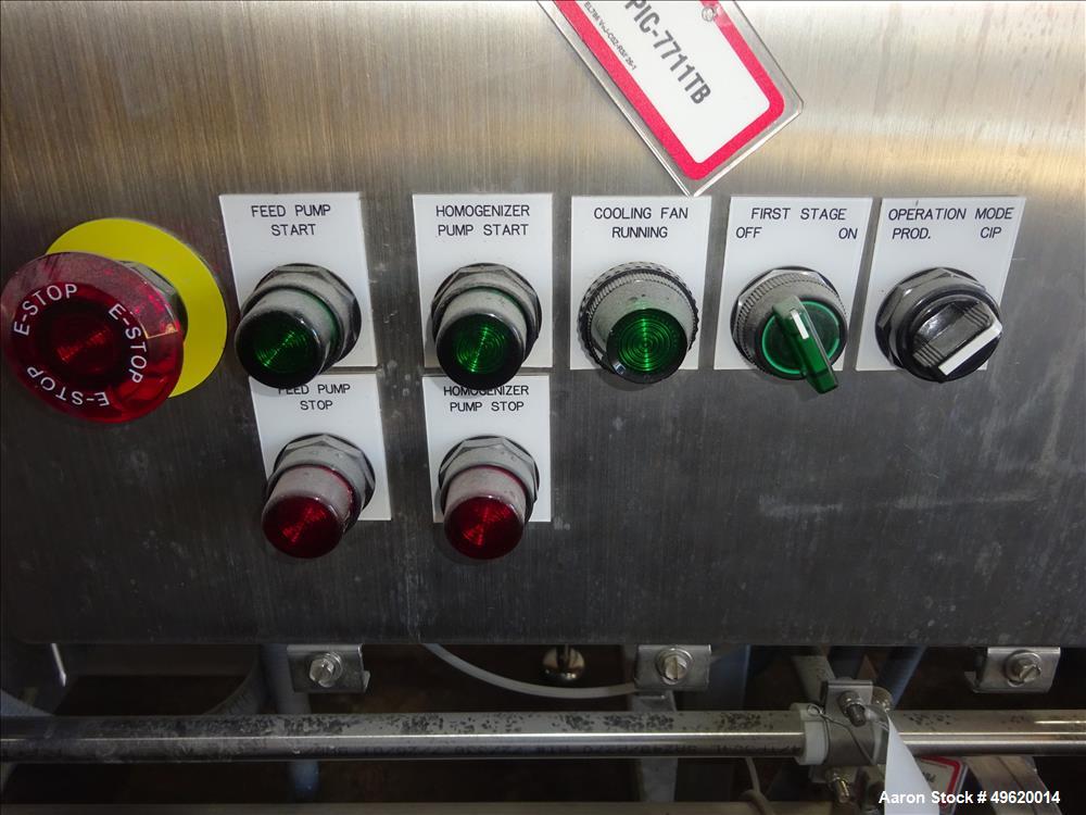 Used Niro Soavi Homogenizer, Model NS3037-H, Stainless Steel.