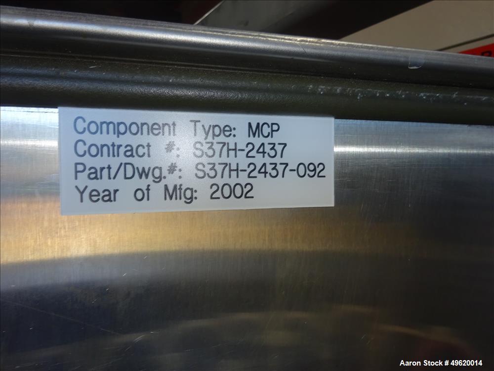 Used Niro Soavi Homogenizer, Model NS3037-H, Stainless Steel.