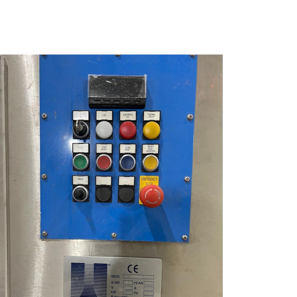 Used Bertoli Giotto Series Model PX32011 Stainless Steel High Pressure Pump