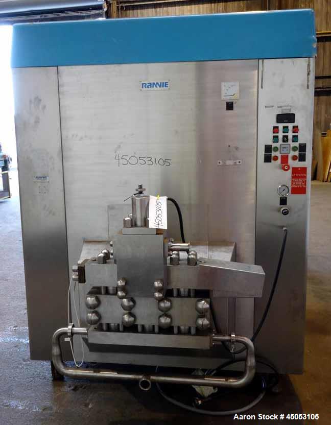 Used Stainless Steel Rannie Homogenizer, Model 50.120H