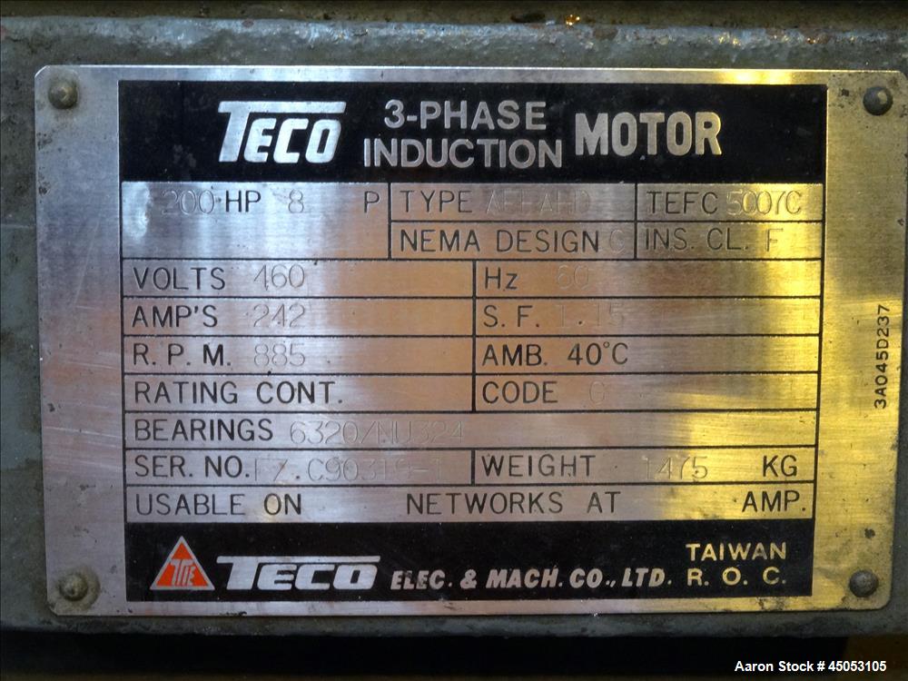 Used Stainless Steel Rannie Homogenizer, Model 50.120H