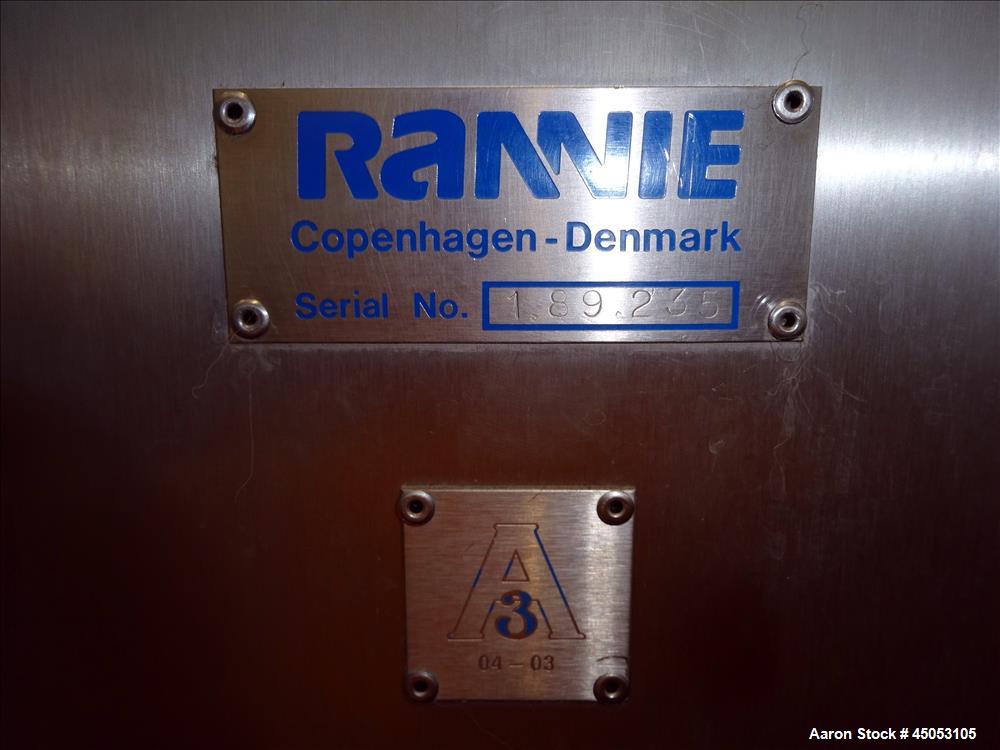 Used Stainless Steel Rannie Homogenizer, Model 50.120H