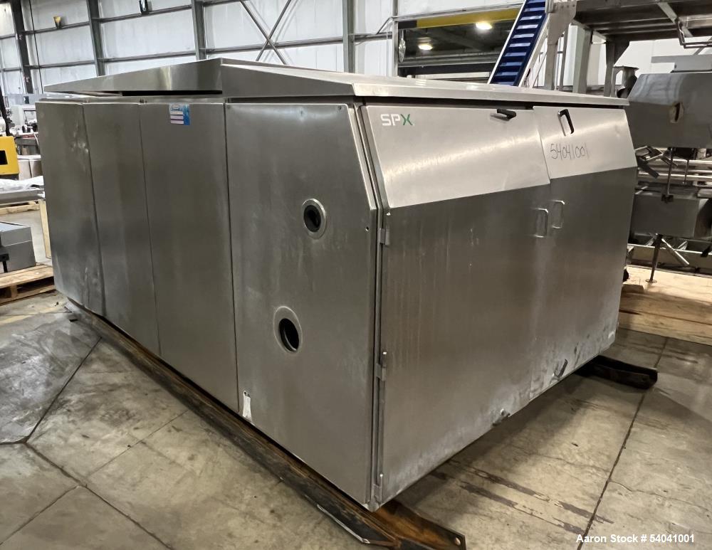 Used SPX APV Gaulin UHT Homogenizer, Model G185Q-4.7P | 18,000 L/H | 200 kW Motor | 25 Bar Outlet | Stainless Steel | Schneider VFD | 833 Hours