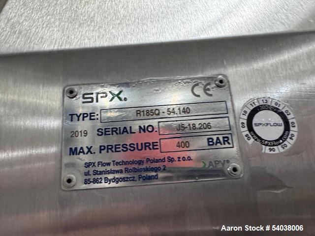 Used SPX-APV Homogenizer | Model R185Q-54.140 | 6000 PSI | Stainless Steel | Available 2026
