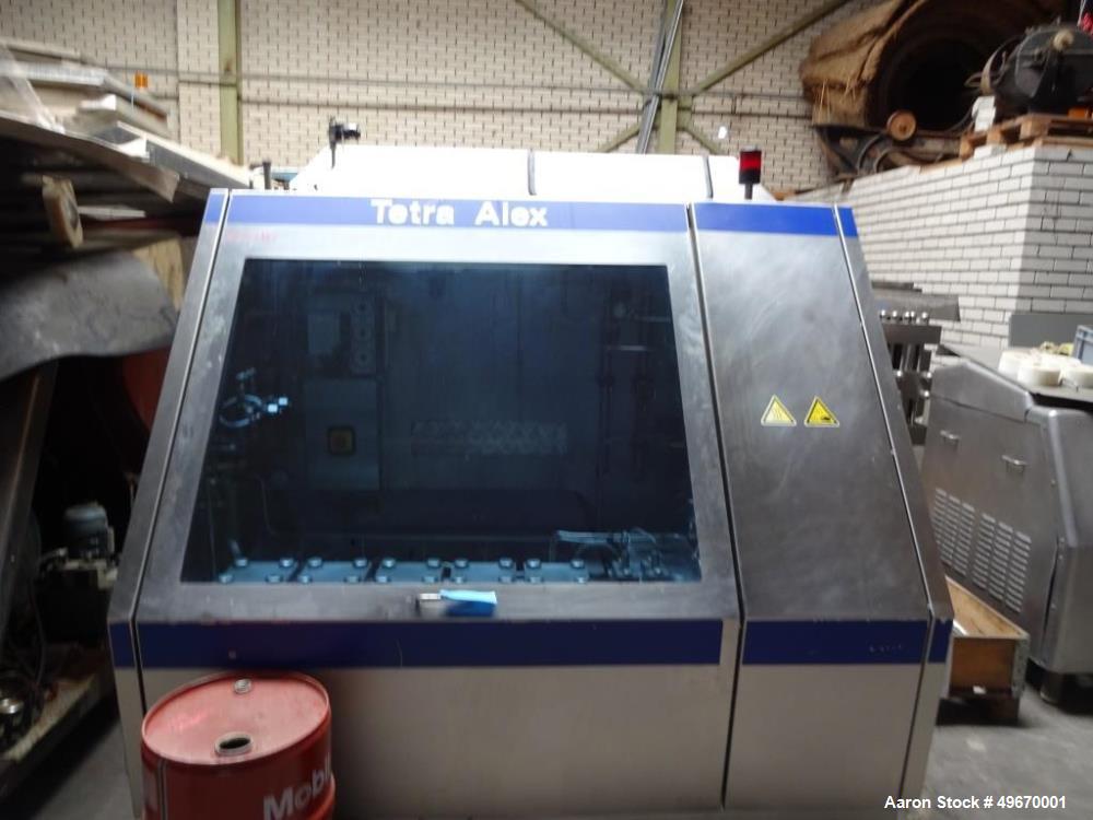 Used Tetra Pak Homogenizer, Type Alex 400A. Approximately 3968-6878 gallon (15000-26000 liter) per hour at 4600-5800 PSI (315-400 bar). Driven by a 375HP/250Kw, 3/50/400 volt, motor. 5-Piston compres...