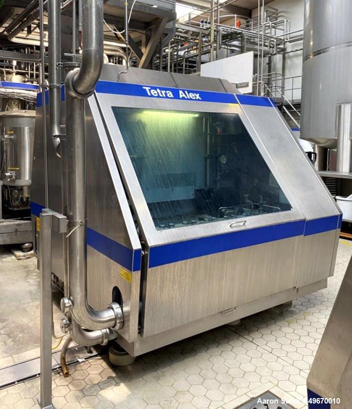 Used Tetra Pak ALEX 400 A 2-Stage Homogenizer – 240 HP, 250 Bar, 17,000 L/hr Capacity, Dairy-Grade (2005)