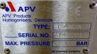 Used Stainless Steel APV 15 Homogenizer, Model 16.56