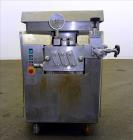 Used- APV Rannie Homogenizer, Type 5-12, 38, 15-7Mo Stainless Steel.