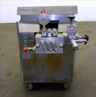 Used- APV Rannie Homogenizer, Type 5-12, 38, 15-7Mo Stainless Steel.