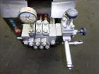 Used APV Rannie Homogenizer, Type 5-12, 38, 15-7Mo Stainless Steel.