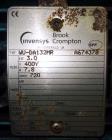 Used APV Rannie Homogenizer, Type 5-12, 38, 15-7Mo Stainless Steel.
