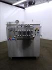 Used APV Homogenizer, Model APV37-4.3B, Stainless Steel.