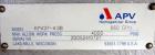 Used APV Homogenizer, Model APV37-4.3B, Stainless Steel.