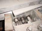 Used Gaulin Homogenizer, Model 1000MF18-5PS, Stainless Steel. Capacity 1000 gallons per hour. Missing homogenizing head assembly.  Driven by a 50 hp, 3/60/220/440 volt, 1765 rpm motor.