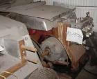Used Gaulin Homogenizer, Model 1000MF18-5PS, Stainless Steel. Capacity 1000 gallons per hour. Missing homogenizing head assembly.  Driven by a 50 hp, 3/60/220/440 volt, 1765 rpm motor.
