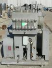 Used APV Gaulin Homogenizer, Type MC45-3TBS. Stainless steel construction on product contact parts. Working capacity 3307 gallon/hour (12,500 liter/hr). Working pressure 3075 psi (205 bar). Ball valv...