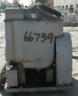 Used APV Gaulin Homogenizer, Type MC45-3TBS. Stainless steel construction on product contact parts. Working capacity 3307 gallon/hour (12,500 liter/hr). Working pressure 3075 psi (205 bar). Ball valv...