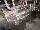 Used Cherry Burrell Homogenizer, Model SS7500-TGR-HD6. Set to operate at a flow rate of 3,000 gallons per hour at an operating pressure of 4500 psi. Stainless steel clad frame. Stainless steel head. ...