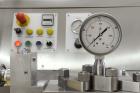 Used FBF Italy SRL  Homogenizer, Type FBF 010. Stainless steel construction on product contact parts. Working capacity 529 gallons (2000 liters) per hour, 1950 psi (130 bar) maximum pressure. Single ...