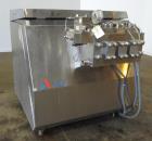 Used APV Homogenizer, Model G55-5B, 316 Stainless Steel.