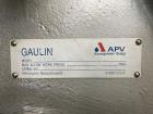 Used APV Homogenizer, Model G55-5B, 316 Stainless Steel.