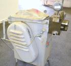 Used APV Gaulin Homogenizer, Model 150-75 MP3-5TBS, 15-5 PH Stainless Steel. Capacity 150 gallons per hour, 3000 psi maximum. Single stage homogenizing valve assembly. Tapered field removable valve s...
