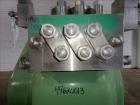 Used Gaulin Homogenizer, Model 160 M6 10 TBS, Stainless Steel.