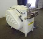 Used Gaulin Homogenizer, Model 284 M6 8 TBS, 304 Stainless Steel.