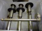 Used Gaulin Homogenizer, Model 284 M6 8 TBS, 304 Stainless Steel.