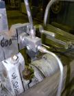 Used Gaulin Homogenizer, Model 31M3TA, 316 Stainless Steel. Approximately 31 gallons per hour, single stage valve, 3000 psi. Driven by a 3 hp, 3/60/230/460 volt, 1760 rpm motor. Mounted on a cart wit...