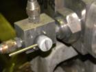 Used Gaulin Homogenizer, Model 31M3TA, 316 Stainless Steel. Approximately 31 gallons per hour, single stage valve, 3000 psi. Driven by a 3 hp, 3/60/230/460 volt, 1760 rpm motor. Mounted on a cart wit...