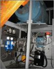 Used GEA Niro Soavi Homogenizer, model NS3075H, sanitary design. Capacity 2200 gallons (8300 liters) per hour, 3750 psi (250 bar) maximum pressure, 122-140 deg F (50-60 deg C). Mono block with 2 stag...