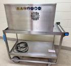 Used Microfluidics Microfluidizer Benchtop Fluid Homogenizer, Model M110P-II. Serial# 2010123, Year 2010. With stainless steel cart.