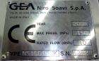 Used GEA Niro Soavi Panda High Pressure Laboratory Homogenizer, Model NS1001L2K
