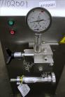 Used Niro Soavi Homogenizer, Type NS1002H, 304 Stainless Steel.