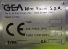 Used GEA Niro Soavi Panda High Pressure Laboratory Homogenizer, Model NS2001H.