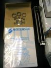 Used Silverson Homogenizer, model L4RT-A, 316L stainless steel contact surfaces with homogenizing head and change parts, 6000 RPM max speed under load, with digital tachometer, 110 V, serial # 17528