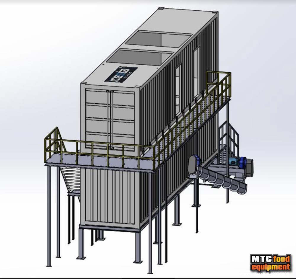 SnowTek Flake Ice Plant, 60 tons per day