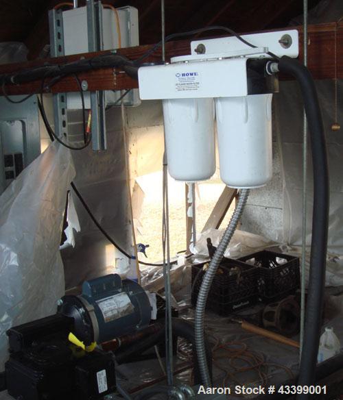 Used Howe Rapid Freeze Ice Flaker.  Can produce 4,000 to 6,000 pounds of ice per day.  Flaker, condensing unit, control panel, filters.  Year 2008.