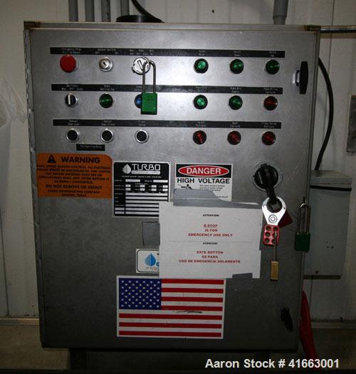 Used Automatic Ice Rake, 15' x 30', Vogt Ice, Tube-Ice, Turbo Refrigerating. Includes compressor and chiller.
