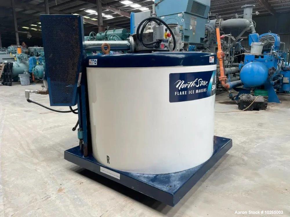 Used North Star M20-SS-2014 Flake Ice Maker – 11 Tons/Day | R-717 Ammonia | Stainless Steel | Built 2014