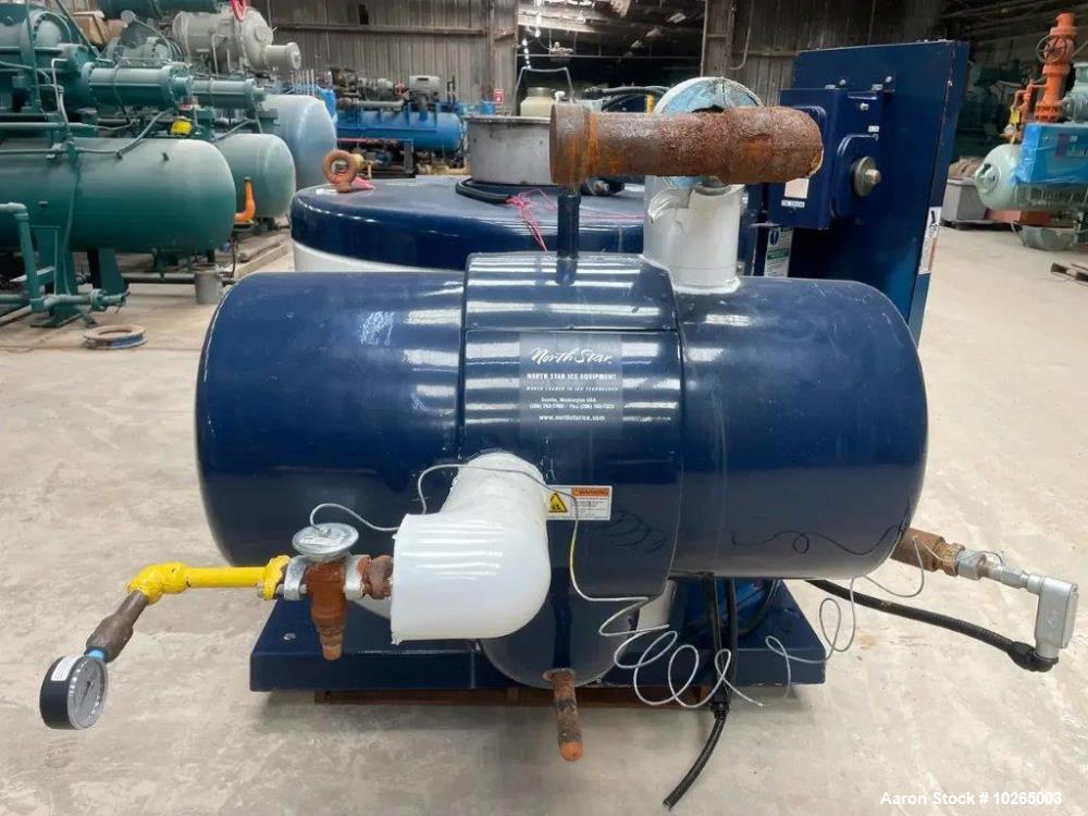 Used North Star M20-SS-2014 Flake Ice Maker – 11 Tons/Day | R-717 Ammonia | Stainless Steel | Built 2014