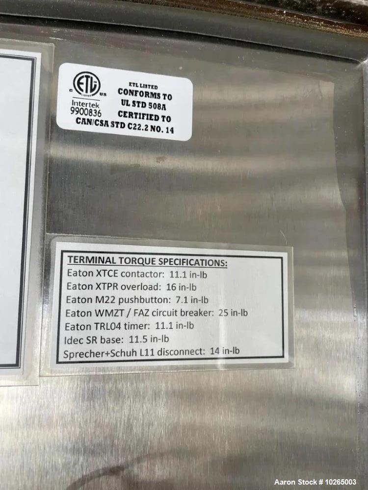 Used North Star M20-SS-2014 Flake Ice Maker – 11 Tons/Day | R-717 Ammonia | Stainless Steel | Built 2014