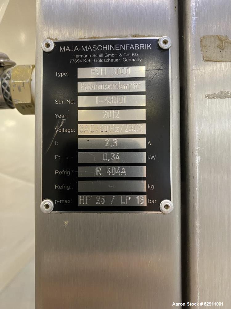 Used Maja HY-GEN RVH 3000 Flake Ice Machine – 6,500 lb/day, 15 HP, Industrial