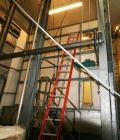Used-Automatic Ice Rake, 15' x 30', Vogt Ice, Tube-Ice, Turbo Refrigerating. Includes compressor and chiller.