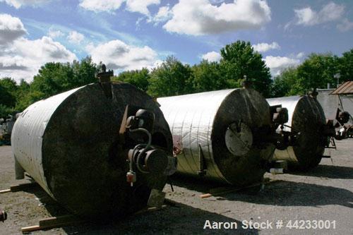 Used Kettle, 4000 Gallon, Carbon Steel